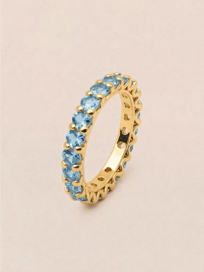 Julien ring - Blue shade